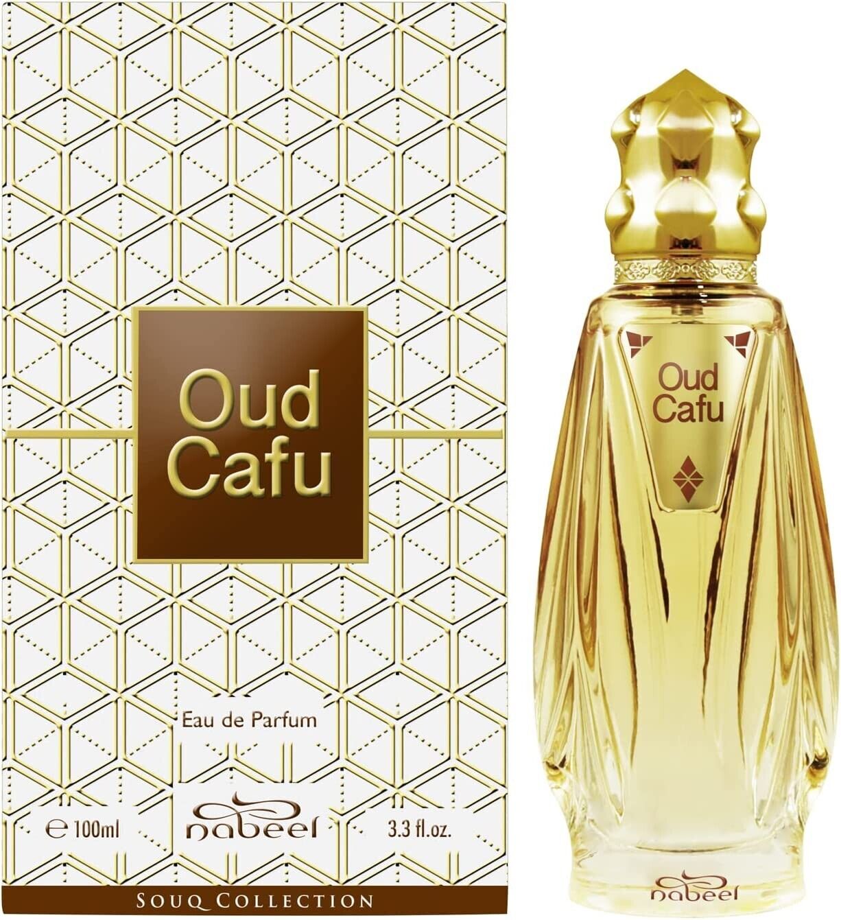 Oud Cafu EDP (100ml) perfume spray by Nabeel