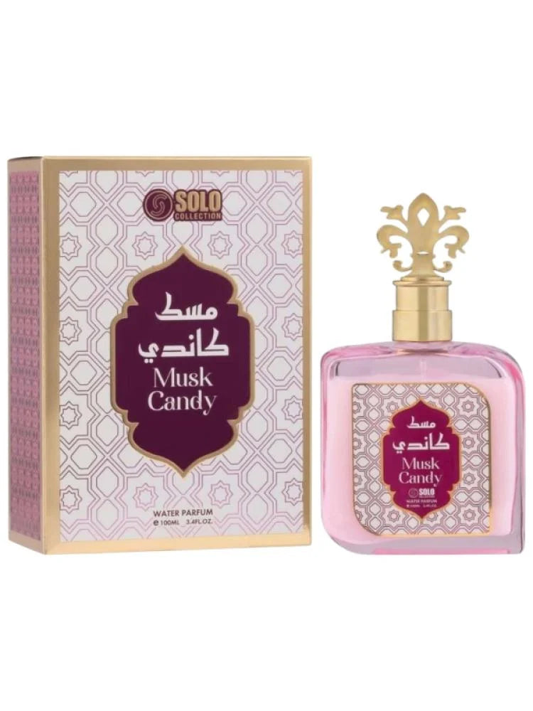 香水(女性用) c4064 Musk AI Muntakhab 100ml Musk Candy Water Perfume (100ml) Solo Collection By Sterling