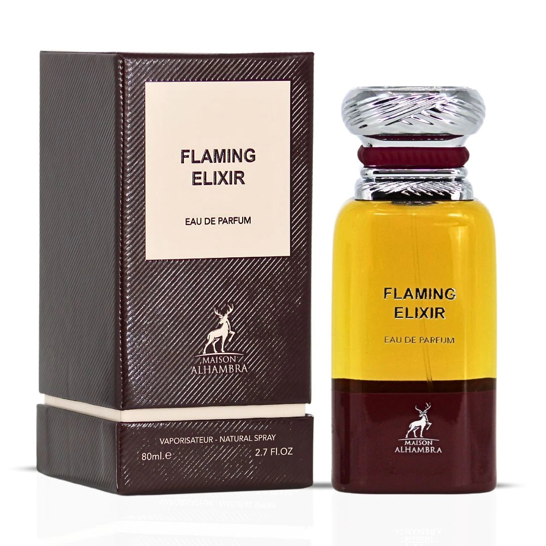 Flaming Elixir EDP (80ml) Perfume Spray by Maison Al Hambra