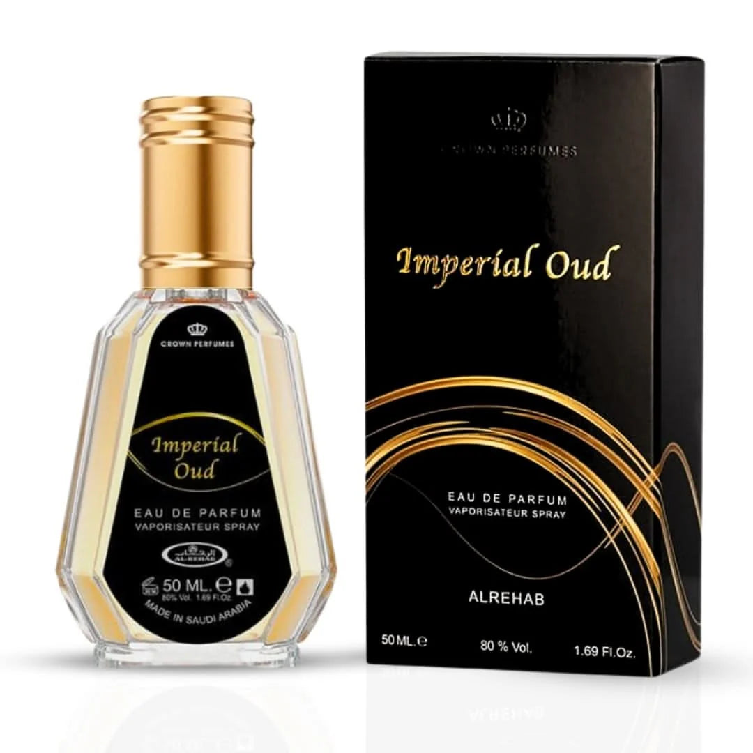 Imperial Oud (50ml) Spray Perfume by Al Rehab