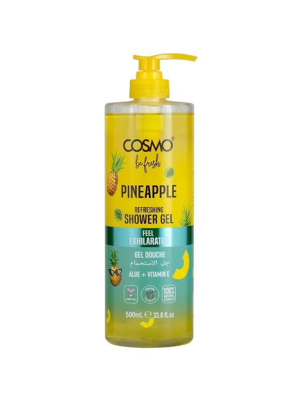 Be Fresh Pineapple Body Shower (500ml) Gel by Cosmo