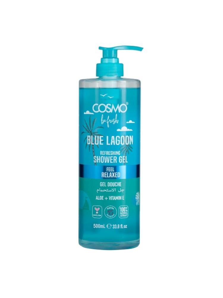 Be Fresh Blue Lagoon Body Shower (500ml) Gel by Cosmo