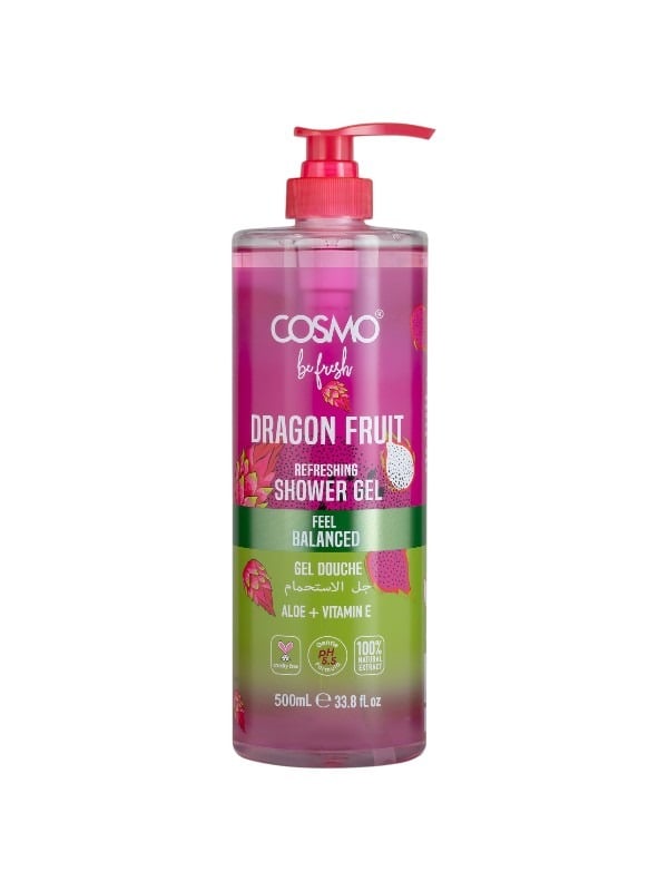 Be Fresh Dragon Fruit Body Shower (500ml) Gel by Cosmo