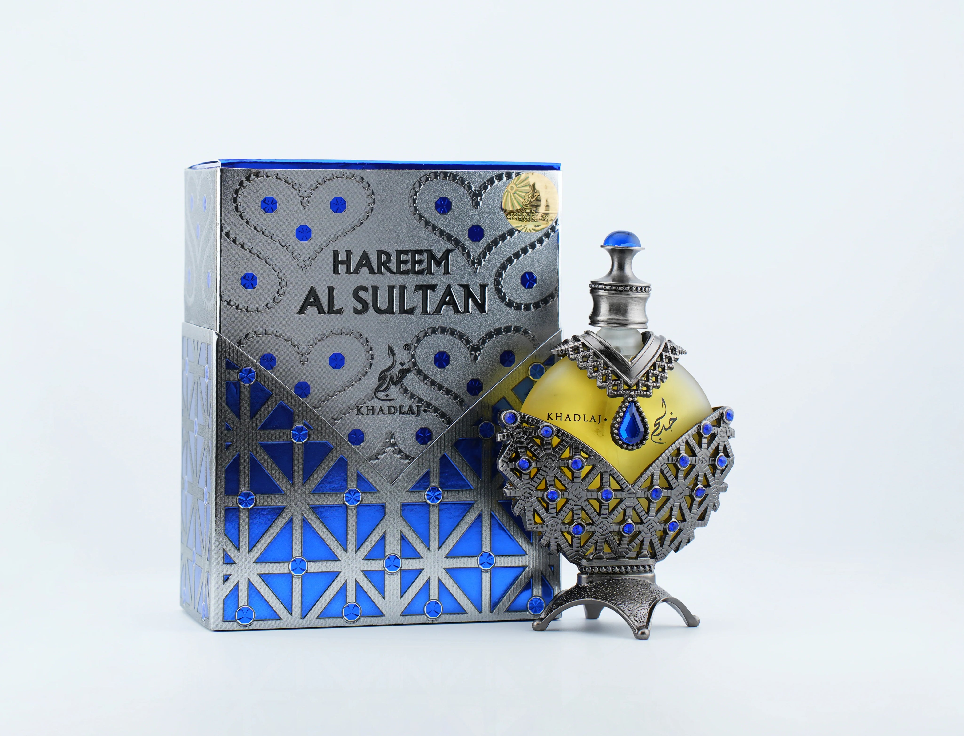 Hareem Sultan Blue (Antique) CPO (35ml) perfume oil by Khadlaj | Khan El Khalili