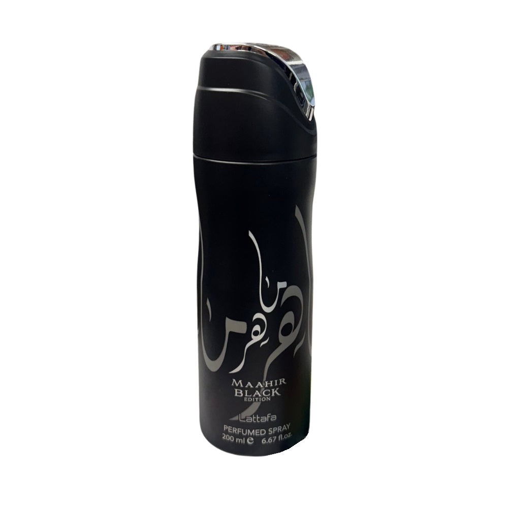 Maahir Black Deodorants 200ml By Lattafa