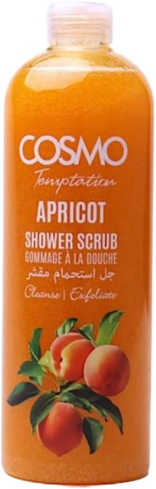 Cosmo Temptation Apricot Shower Scrub 1000ml