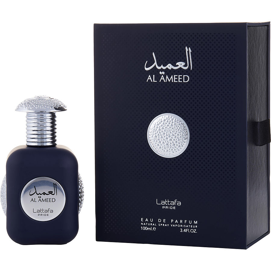 Al Ameed Silver EDP (100ml) spray perfume by Lattafa | Khan El Khalili