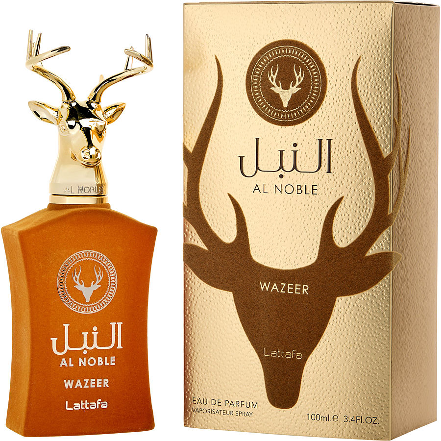 Al Noble Wazeer EDP (100ml) spray perfume by Lattafa | Khan El Khalili
