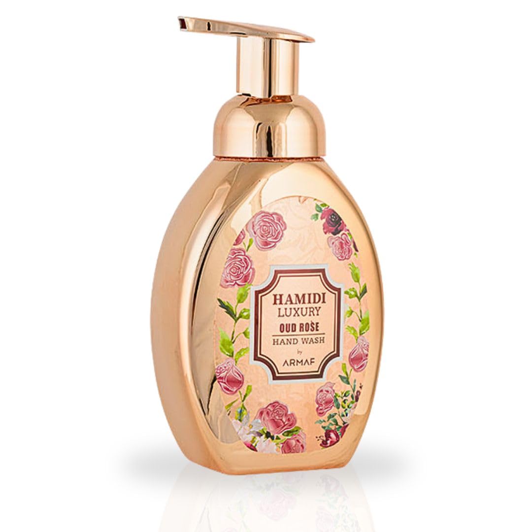 Luxury Rose Oud Hand Wash 350ml by Hamidi