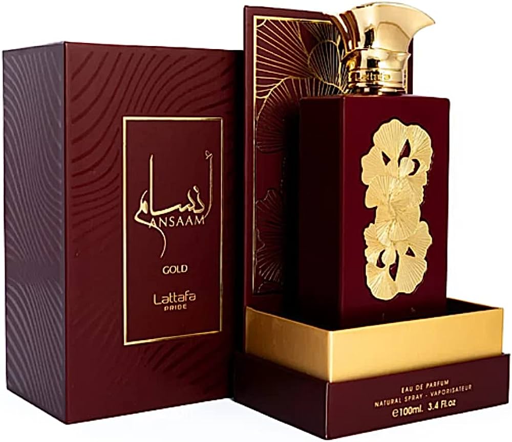 Ansaam Gold EDP (100ml) spray perfume by Lattafa | Khan El Khalili