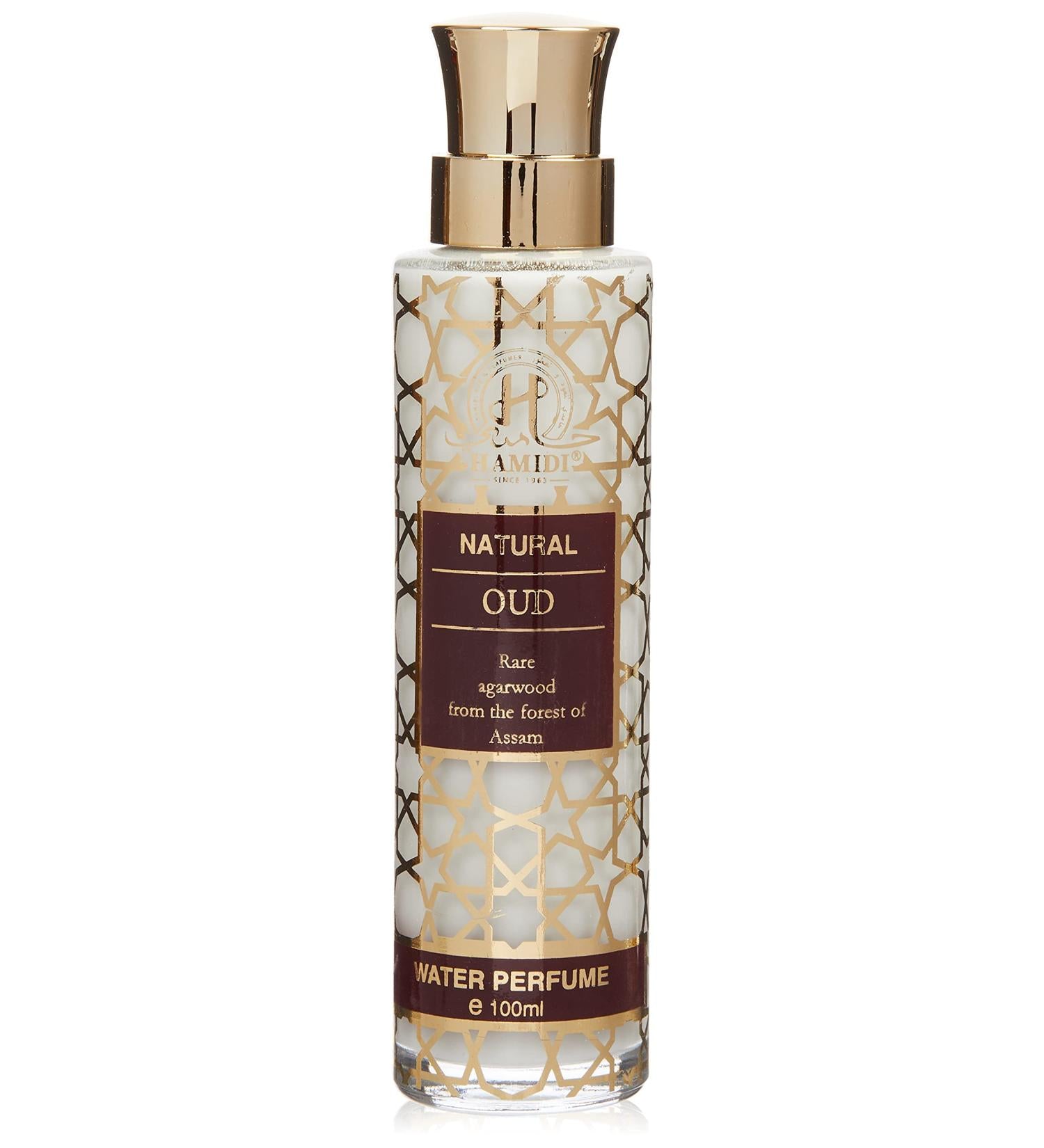Natural Oud (100ml) Water Perfume By Hamidi