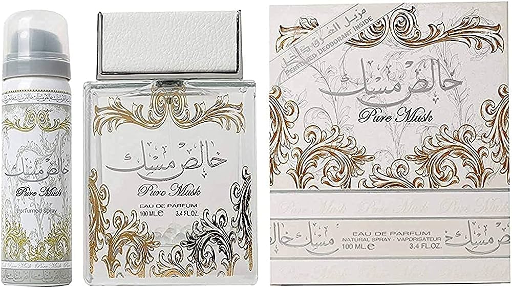 Pure Musk with Deodorant EDP (100ml) perfume spray by Lattafa