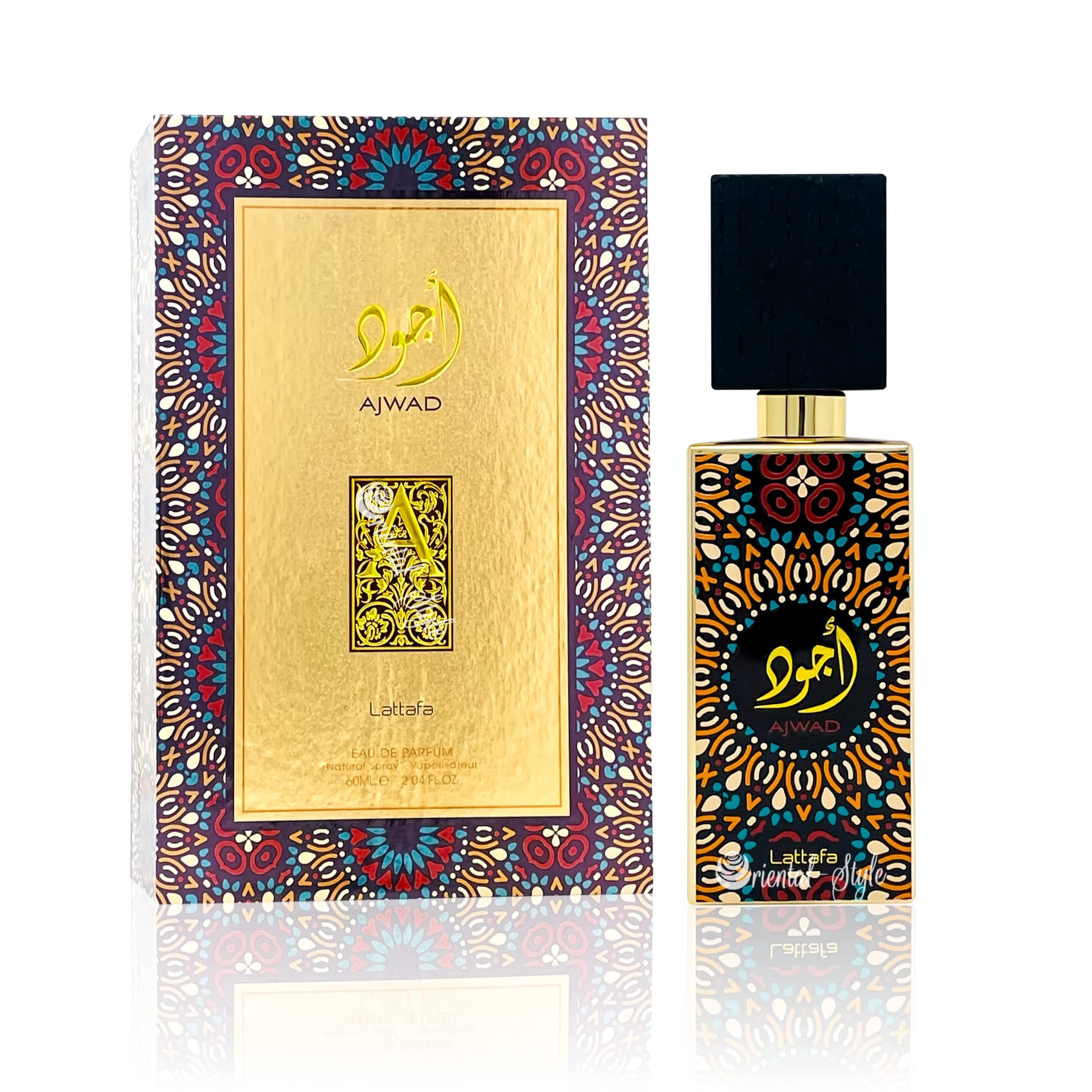 Ajwad EDP (60ml) spray perfume by Lattafa | Khan El Khalili