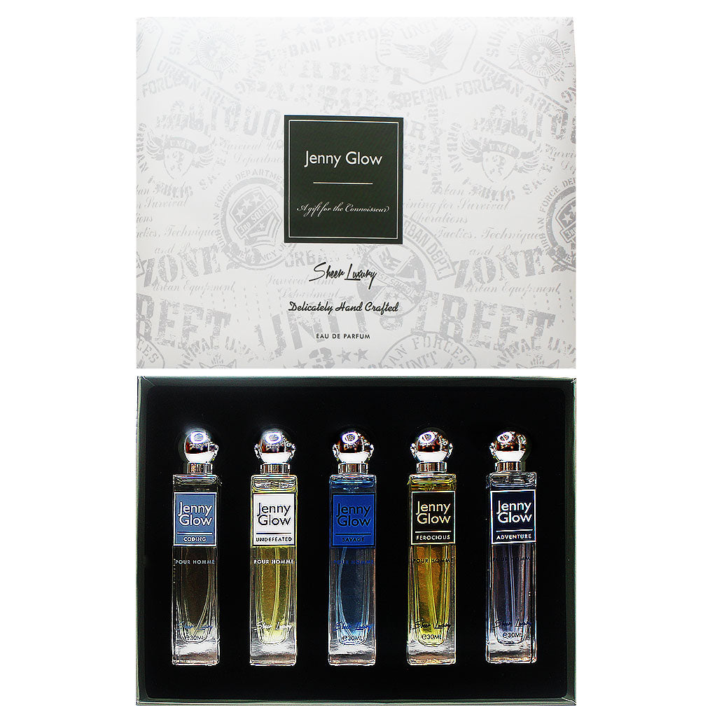 Jenny Glow: Sheer Luxury- 5 pcs Travel Set (White)-  EDP by Armaf