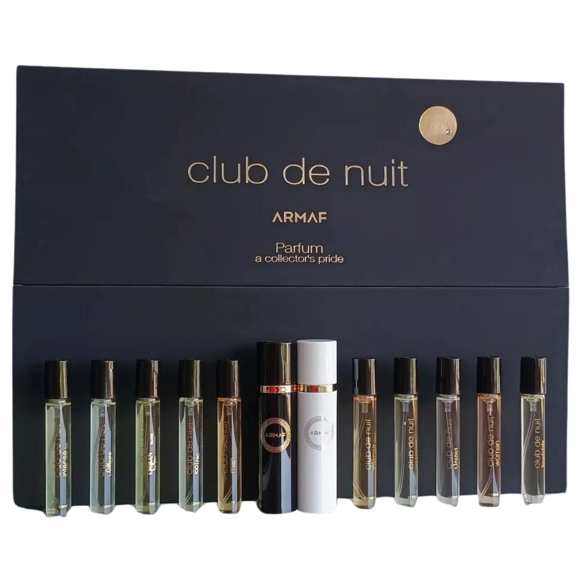 Club De Nuit 10pc Discovery Set EDP (10ml x 10) Perfume Spray By Armaf