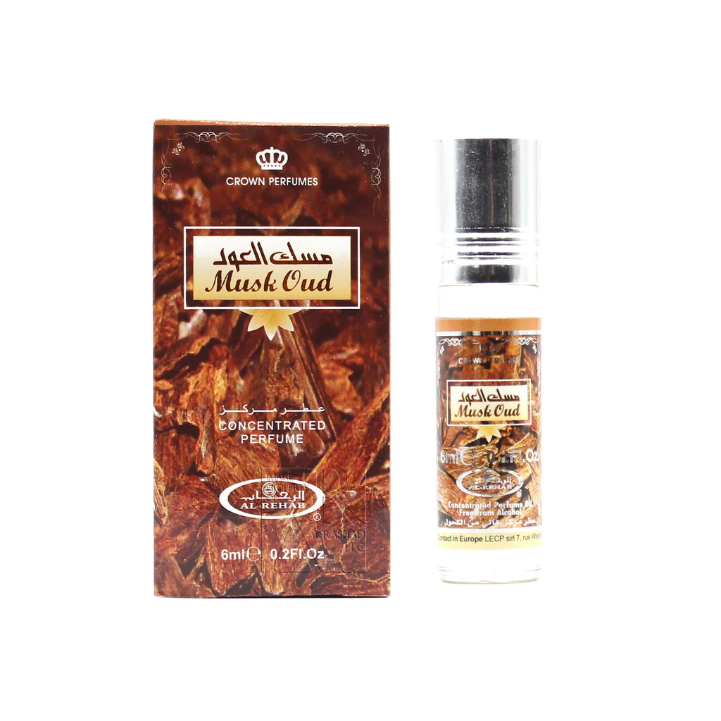 Musk Oud roll on oil (6ml) by Al Rehab