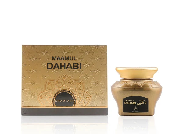 Oud Muattar Maamul Dahabi  48gm Bakhoor by Khadlaj