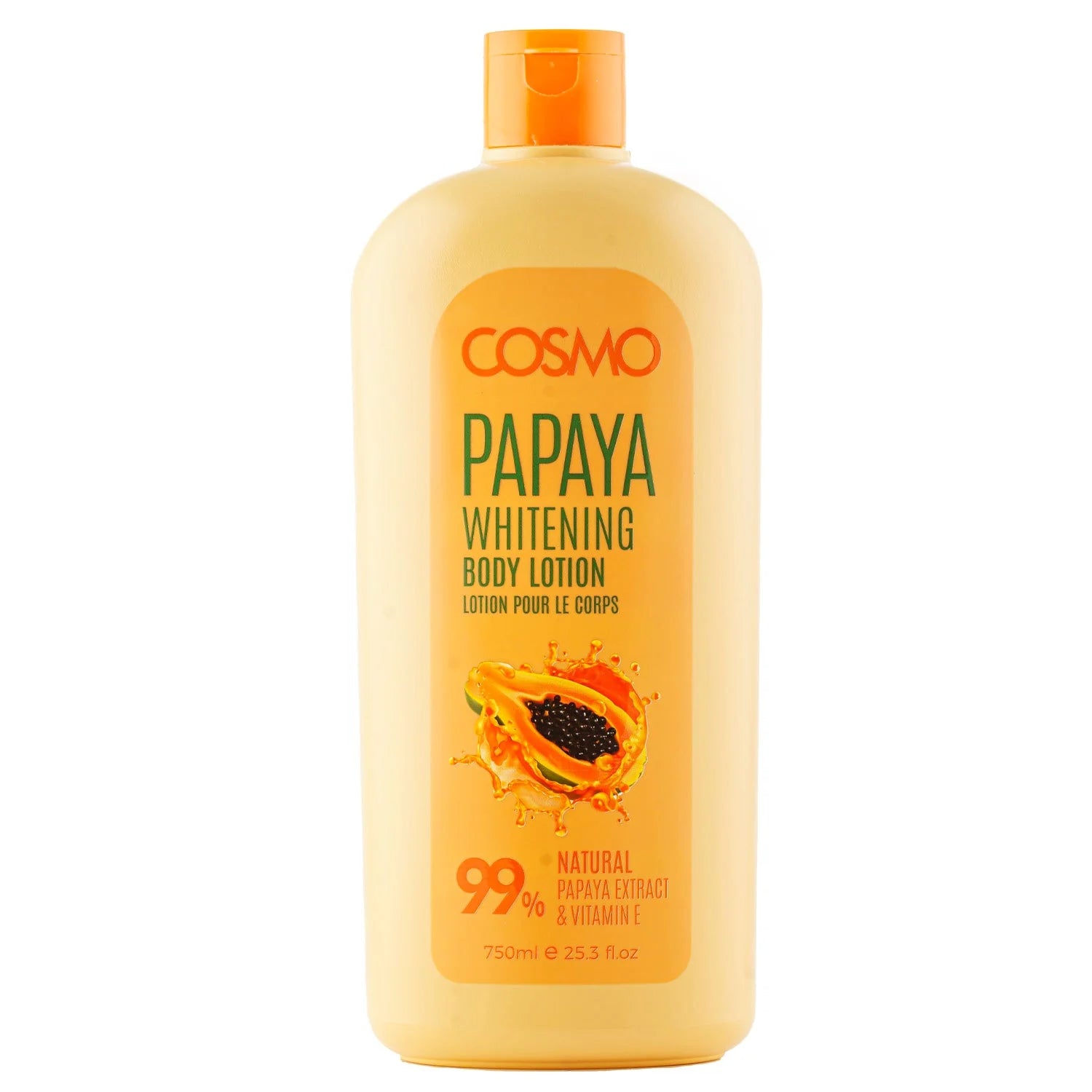 Cosmo Papaya Whitening Body Lotion 99% Natural 750ml