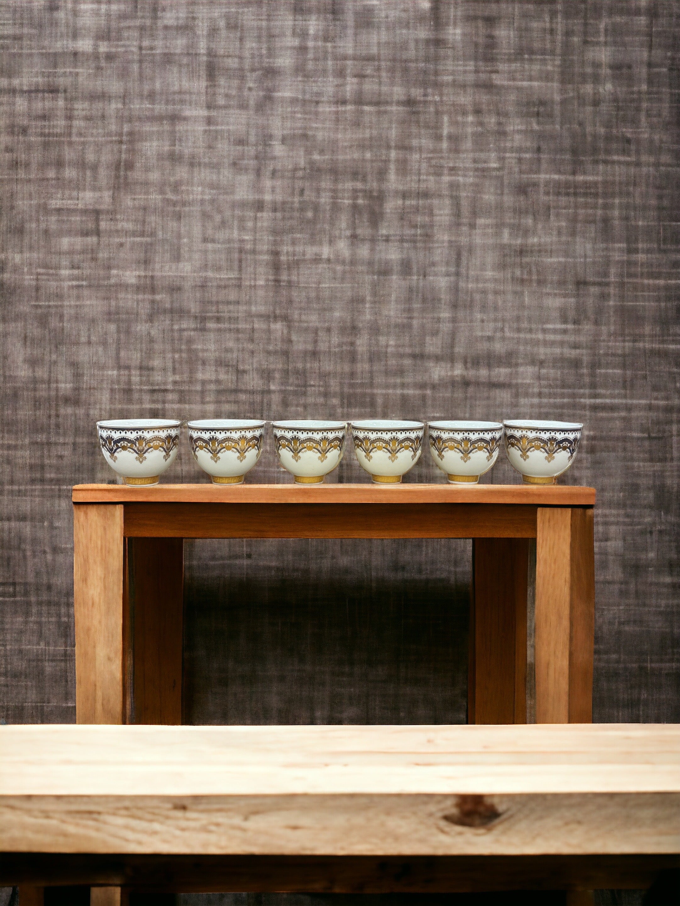 Ceramic Tea/Coffee Cup 6 Piece Set
