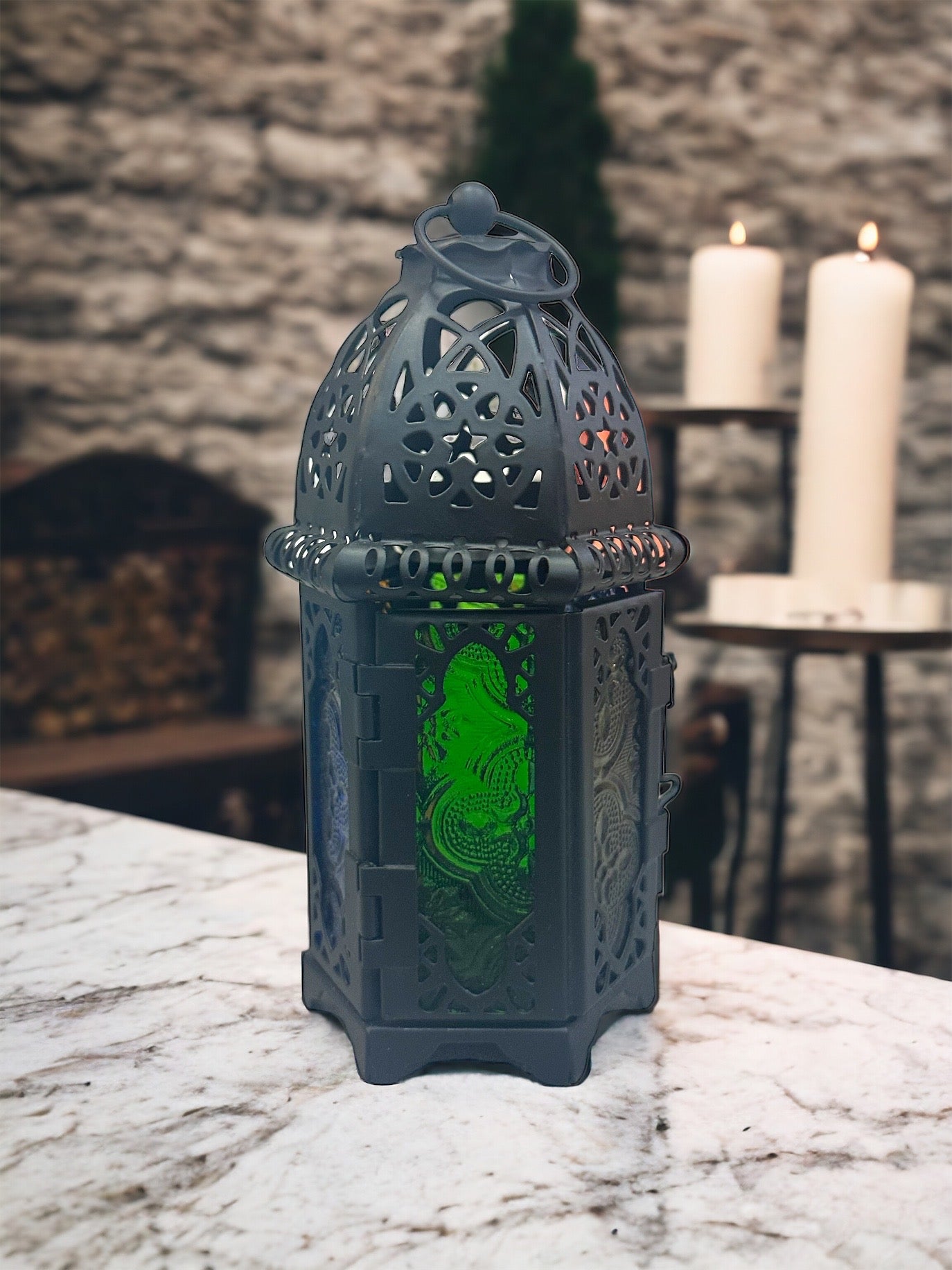 Mini Fanoos Ramadan Mini Fanous Lantern - Black – Khan El Khalili Warehouse