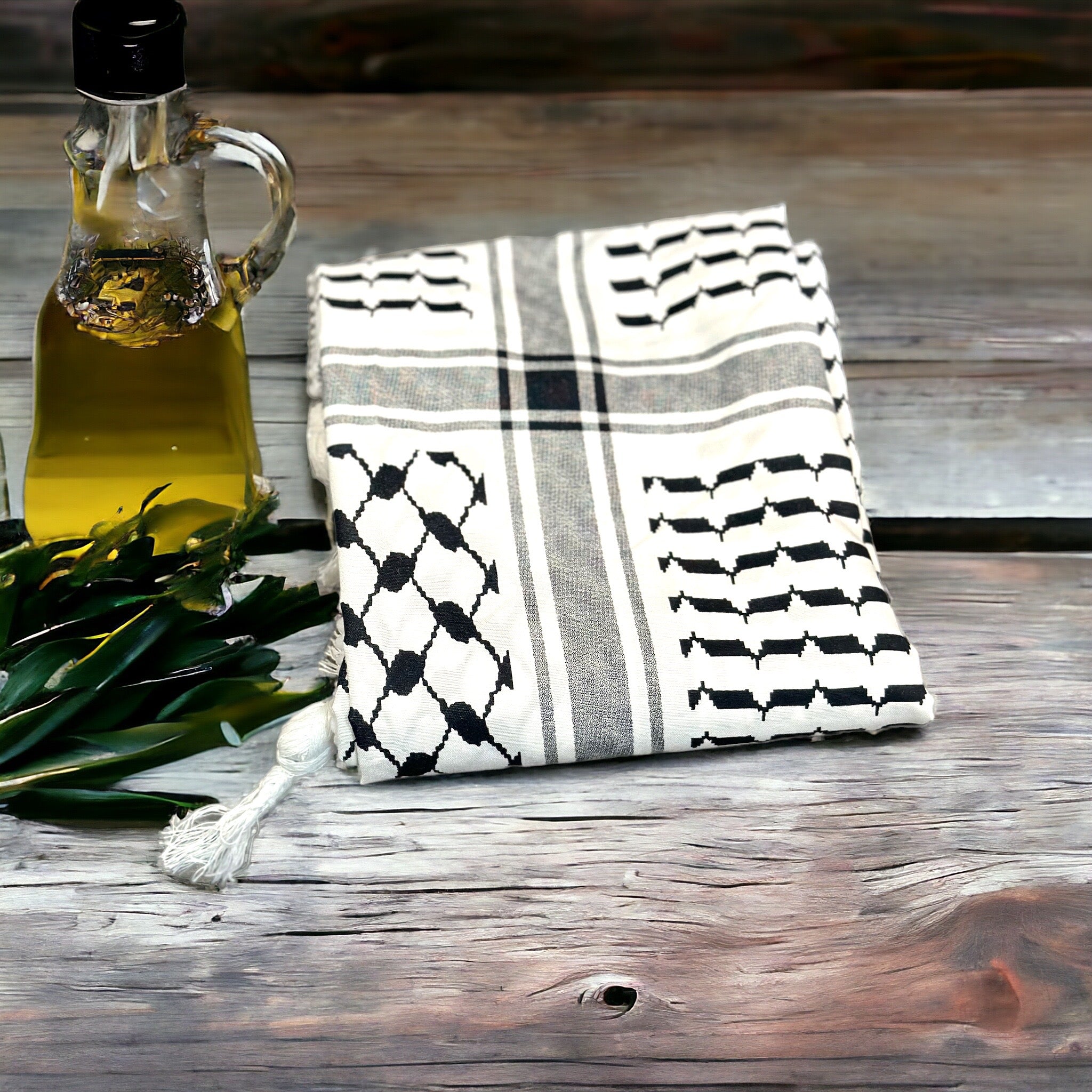 Palestinian Scarf Keffiyeh Palestine Gaza Watermelon