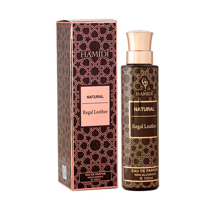 Natural Regal Leather (100ml) Water Perfume By Hamidi