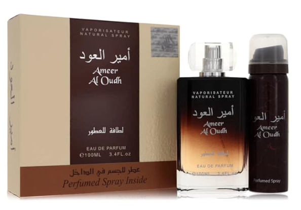 Ameer Al Oudh EDP 100ml( with Free deodorant ) by Lattafa Perfumes