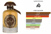 Raed Oud - Eau De Parfum Spray by Lattafa Perfumes ( 100ml)