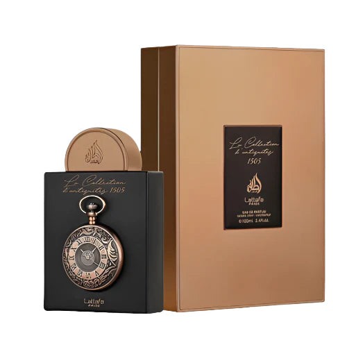 Lattafa Pride La Collection D'antiquites 1505 (Watch) Eau de Parfum Spray for Unisex