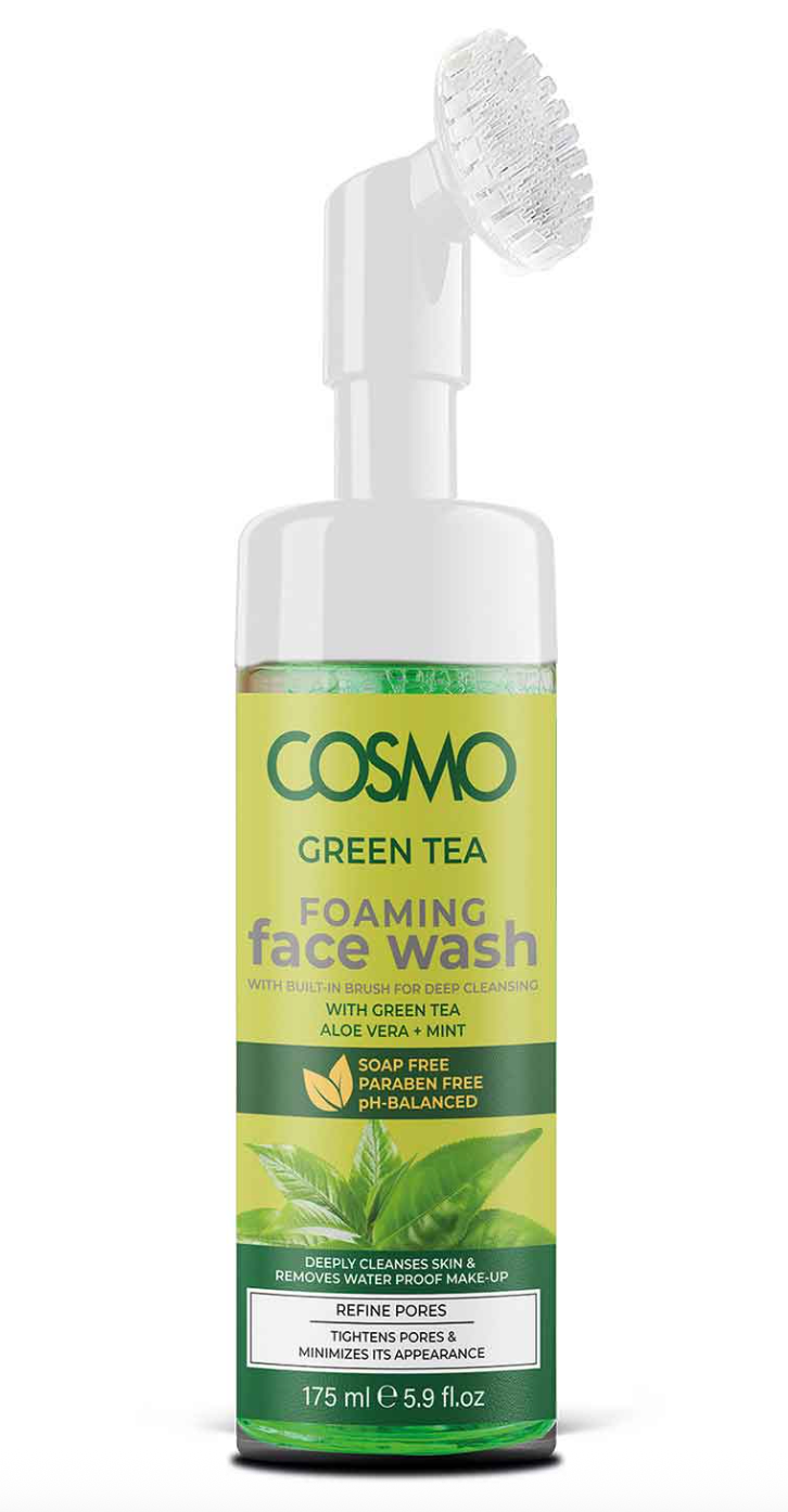 Cosmo Green Tea Foaming Face Wash 175 ml