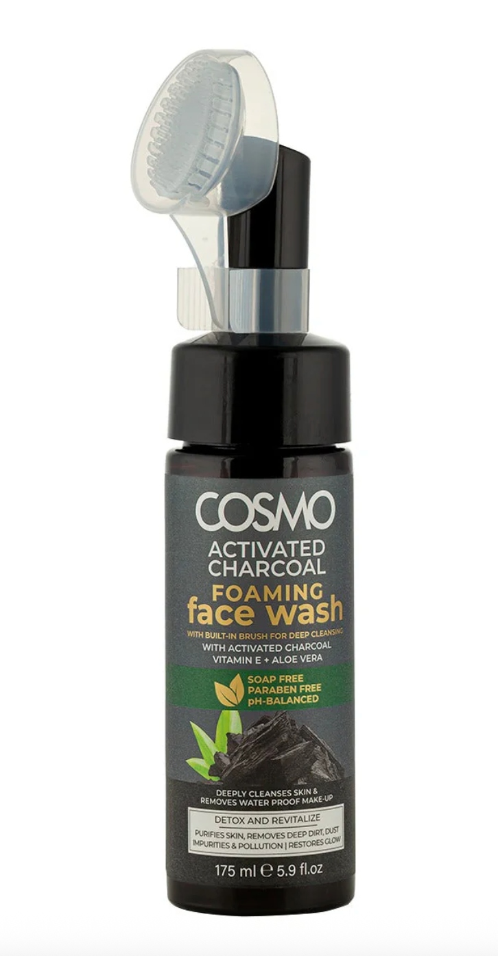 Cosmo Activated Charcoal Foaming Face Wash 175 ml