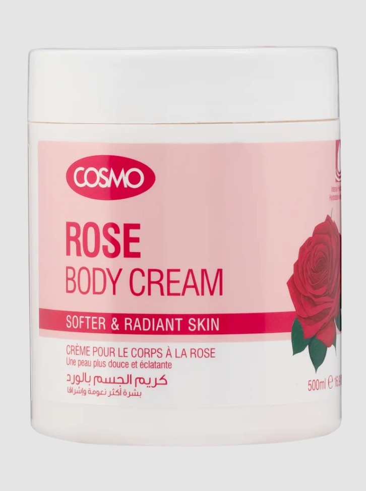 Cosmo Rose Body Cream 500ml