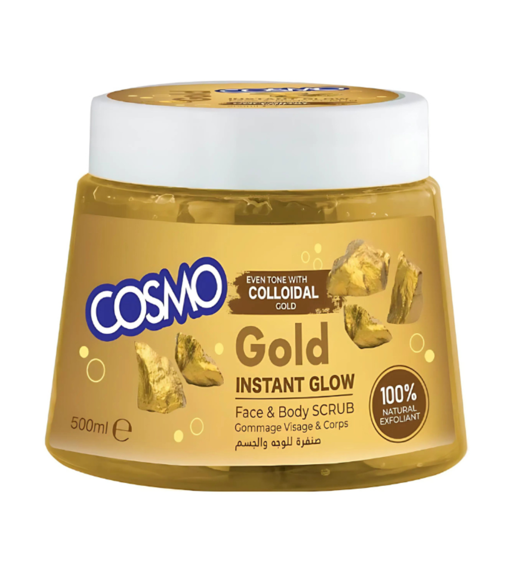 Cosmo Gold Face & Body Scrub 500ml