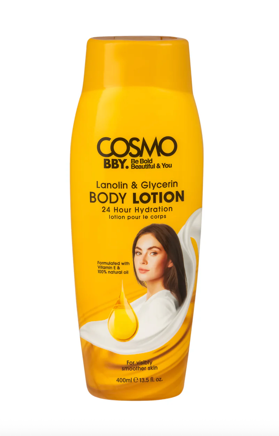 Cosmo Lanolin & Glycerin BBY Body Lotion 400ml