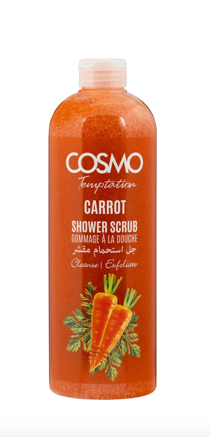 Cosmo Temptation Carrot Shower Scrub 1000ml
