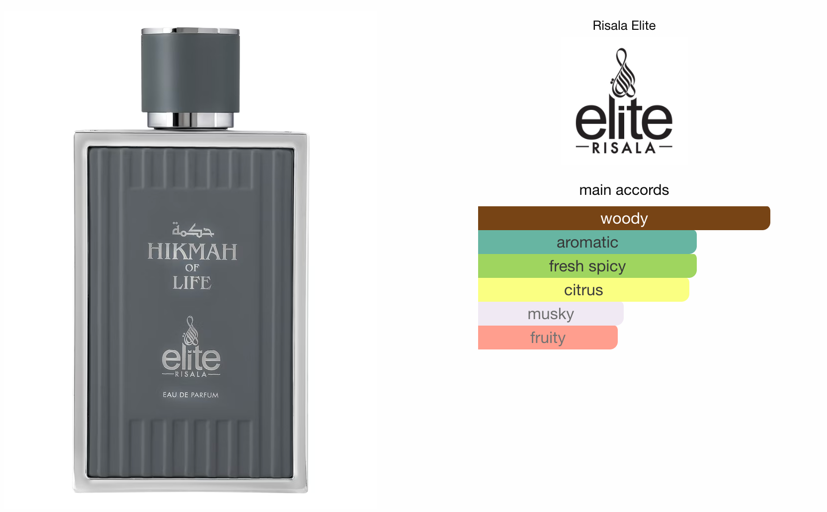 Elite Hikmah of Life (100ml) Perfume Spray by Risala