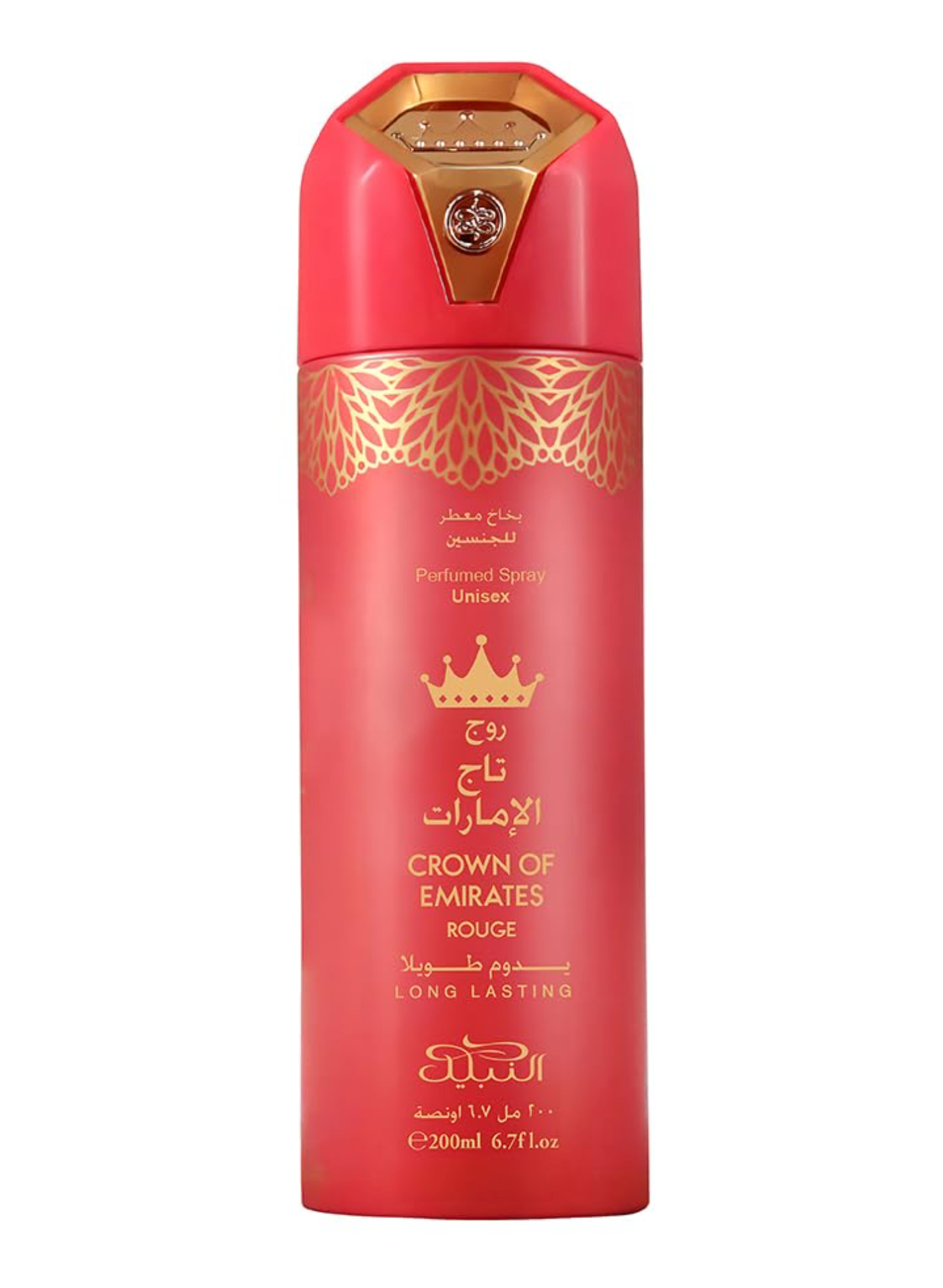 Crown of Emirates Rouge Deodorant 200ml By Nabeel
