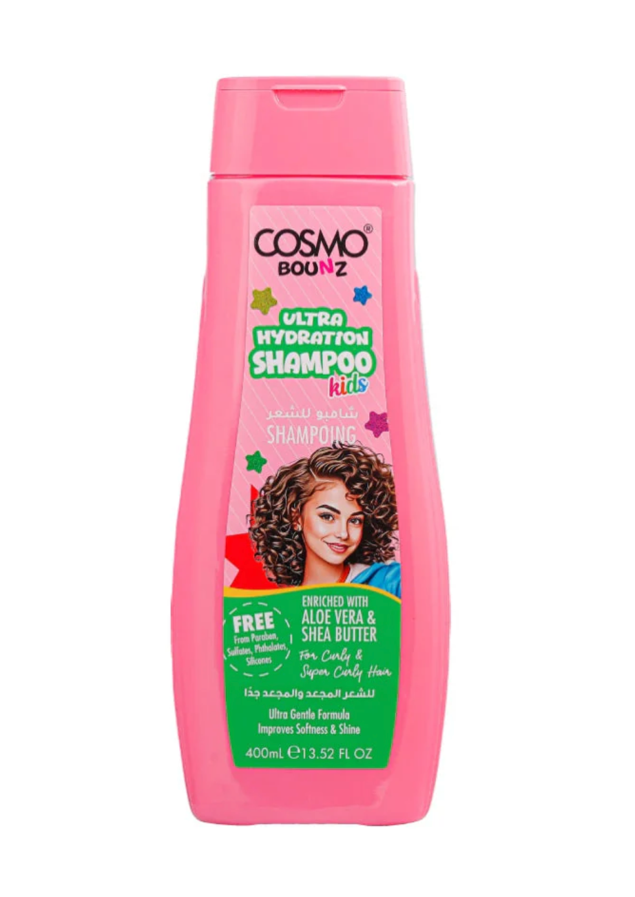 Kids Ultra Hydration 400ml Hair Shampoo by Cosmo Bounz