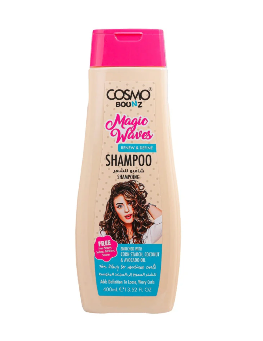 Magic Waves 400ml Hair Shampoo by Cosmo Bounz