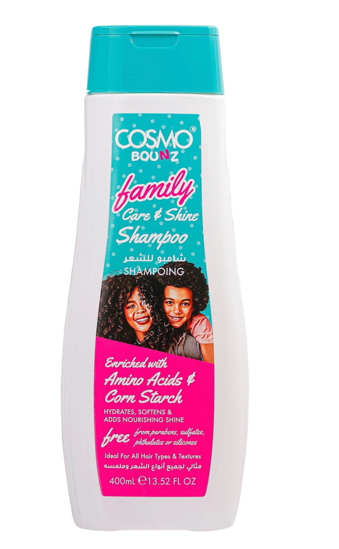 Family Care & Shine 400ml Hair Shampoo by Cosmo Bounz