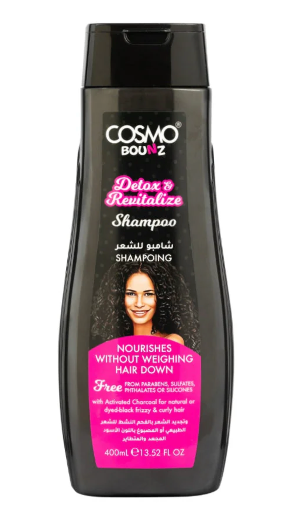Detox & Revitalize 400ml Hair Shampoo by Cosmo Bounz