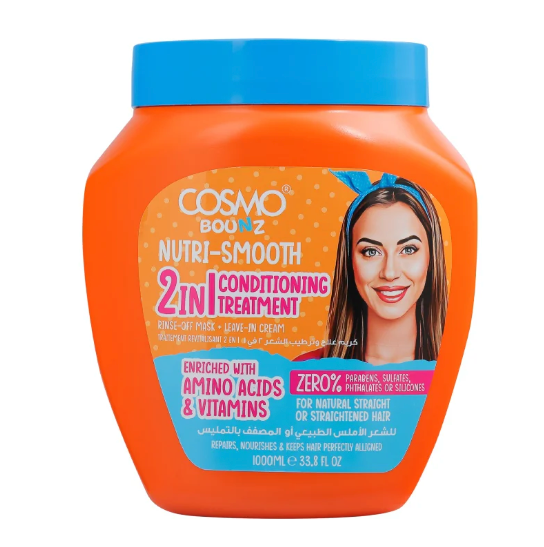 Nutri Smooth 2 In 1 Conditioning Treatment(1000ml) by Cosmo Bounz