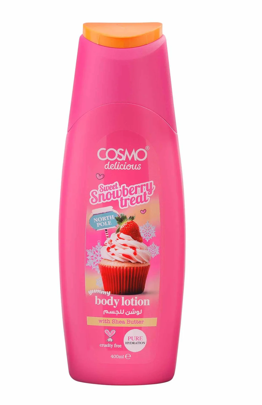 Delicious Sweet Snowberry Treat (400ml) Body Lotion by Cosmo