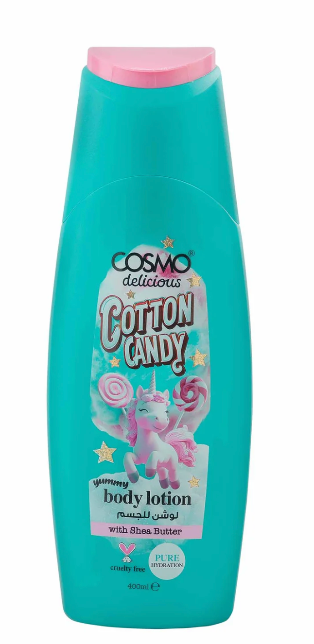 Delicious Cotton Candy  (400ml) Body Lotion by Cosmo