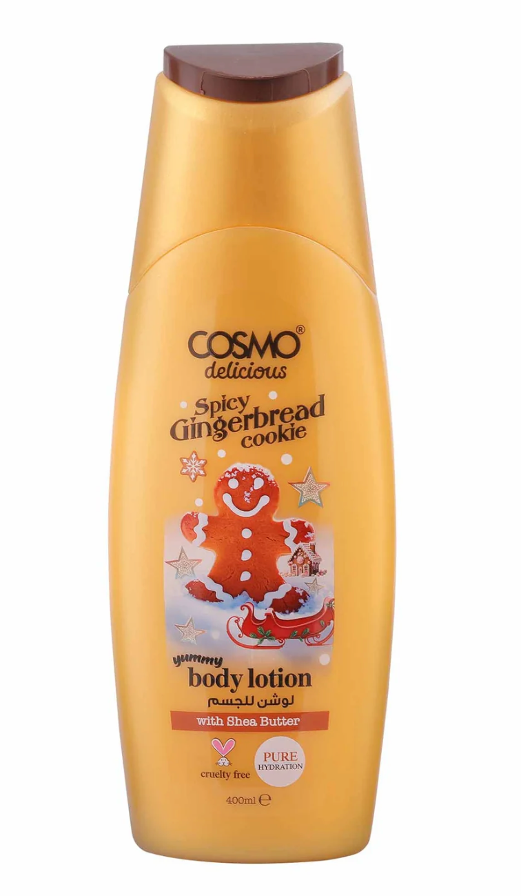Delicious Spicy Gingerbread Cookie  (400ml) Body Lotion by Cosmo
