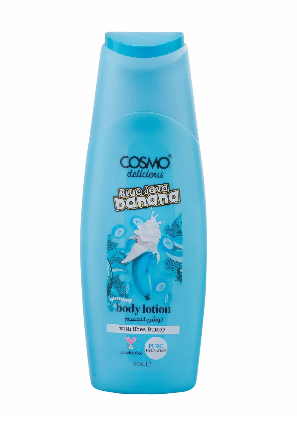 Delicious Blue Java Banana (400ml) Body Lotion by Cosmo