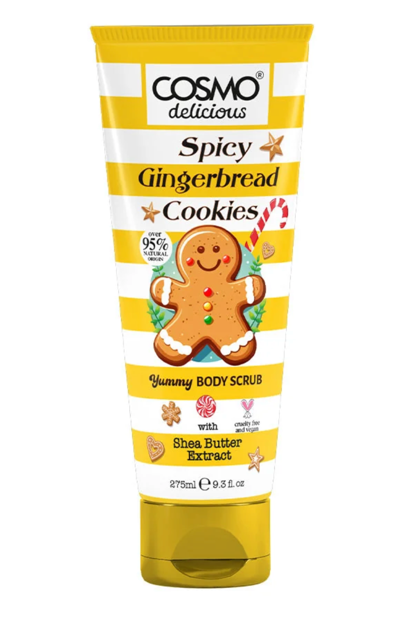 Delicious Spicy Gingerbread Cookie (275 ml) Body Scrub by Cosmo