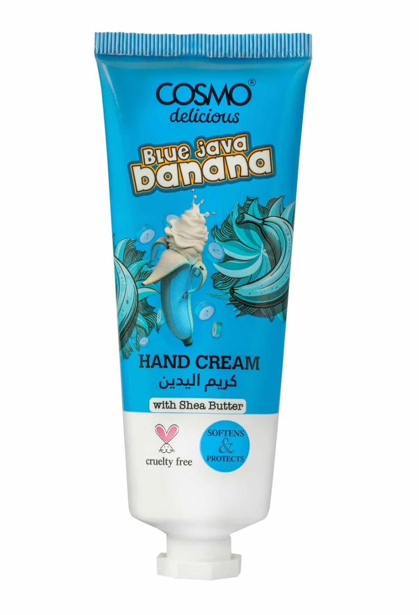 Delicious Blue Java Banana (75 ml) Hand Cream by Cosmo
