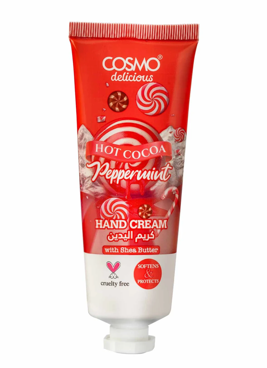 Delicious Hot Cocoa Peppermint (75 ml) Hand Cream by Cosmo