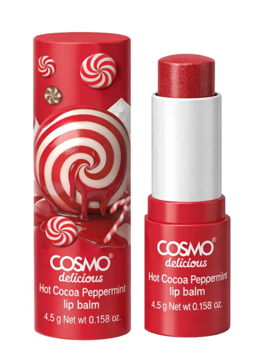 Hot Cocoa Peppermint (4.5 gm) Lip Balm by Cosmo